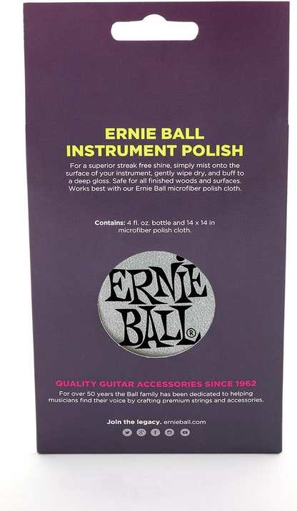 Ernie Ball Guitar Polish & Cloth