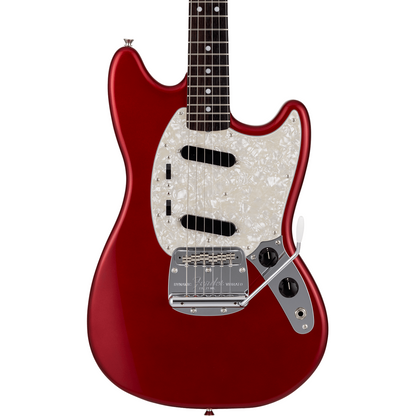 Fender Made in Japan Traditional 70s Mustang, Rosewood Fingerboard in Candy Apple Red