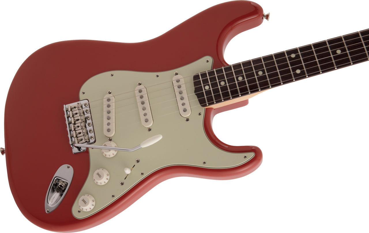 Fender Made in Japan Traditional 60s Stratocaster, Rosewood Fingerboard in Fiesta Red