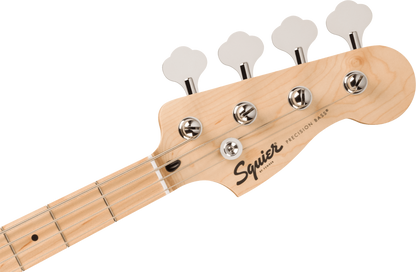 Squier FSR Squier Sonic Precision Bass, Maple Fingerboard, White Pickguard in Surf Green