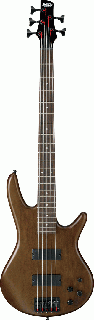 Ibanez GSR205B Electric 5 String Bass in Walnut Flat