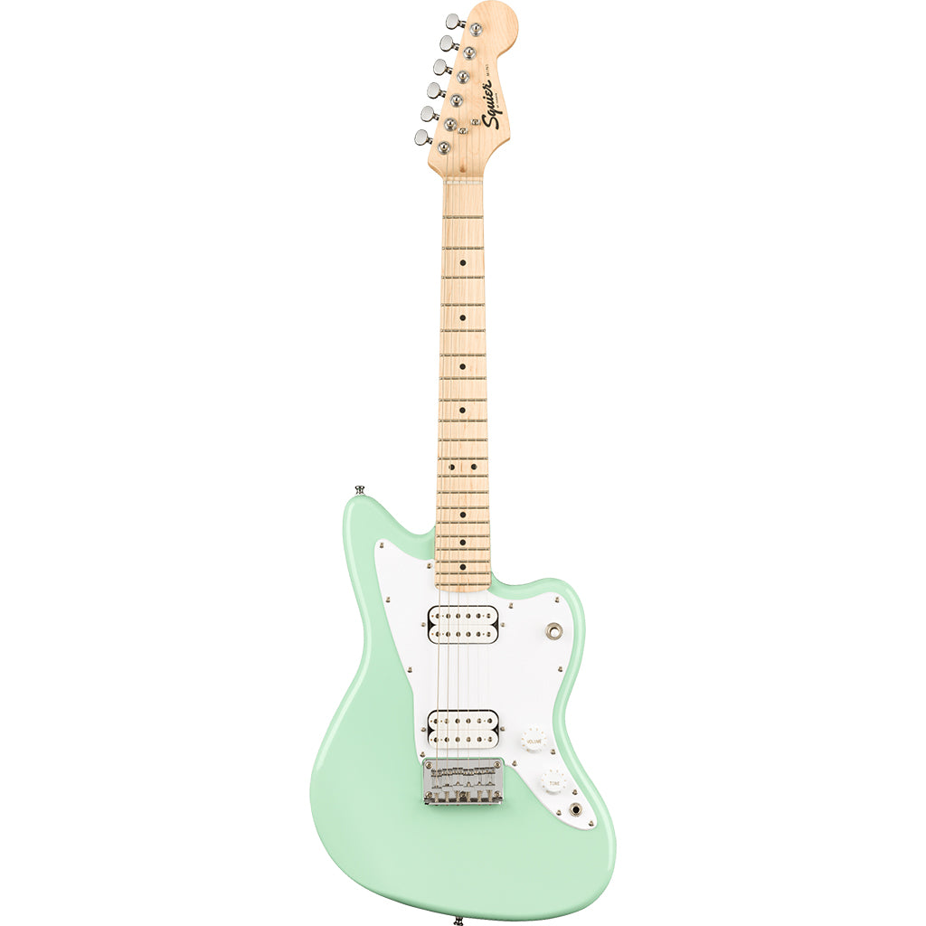 Squier Mini Jazzmaster HH, Maple Fingerboard in Surf Green