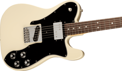 Fender American Vintage II 1977 Telecaster Custom, Rosewood Fingerboard in Olympic White