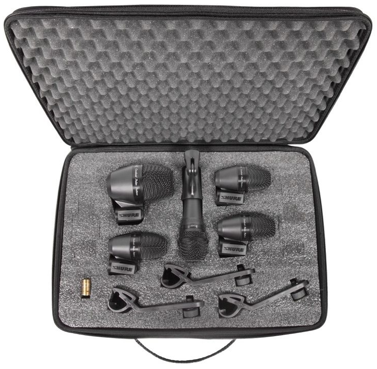 Shure PGADRUMKIT5 5 piece Drum Microphone Kit