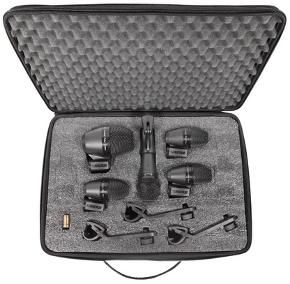 Shure PGADRUMKIT5 5 piece Drum Microphone Kit