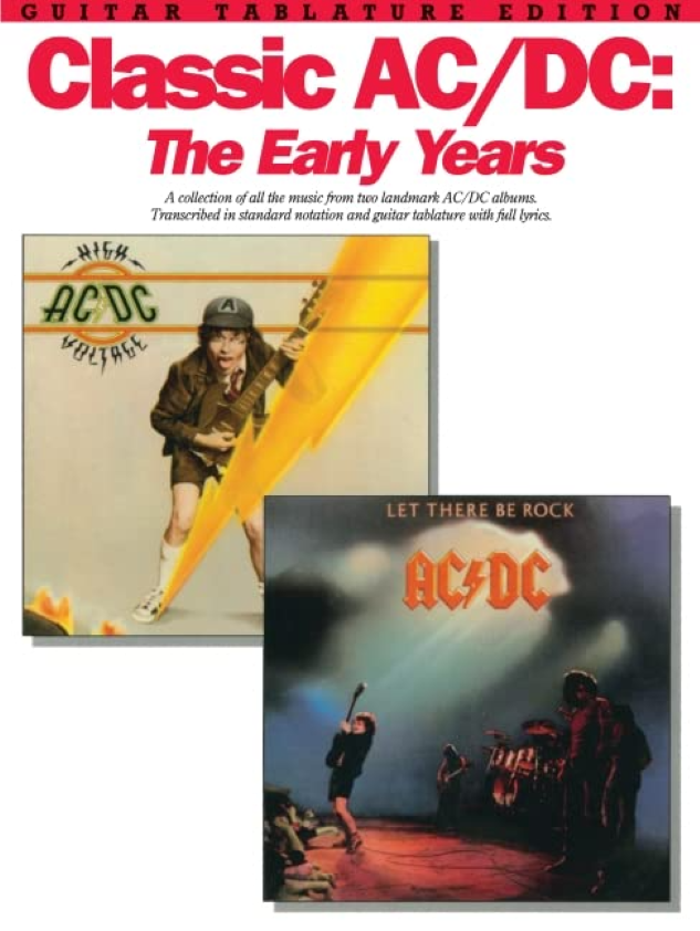 Classic AC/DC The Early Years Guitar Tab