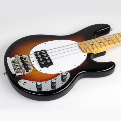 Ernie Ball Music Man BFR Nitro StingRay Retro '76 Bass Guitar in '76 Burst