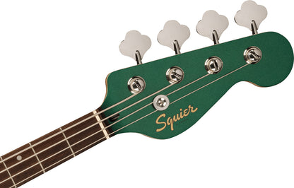 Squier Paranormal Rascal Bass HH, Laurel Fingerboard in Sherwood Green