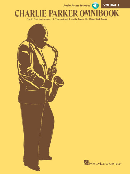 Charlie Parker Omnibook Volume 1 E Flat Instruments Edition Bk/Ola