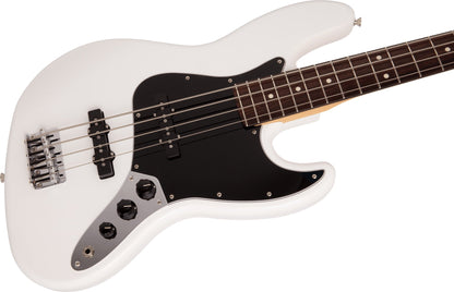 Fender Made in Japan Hybrid II Jazz Bass, Rosewood Fingerboard in Arctic White