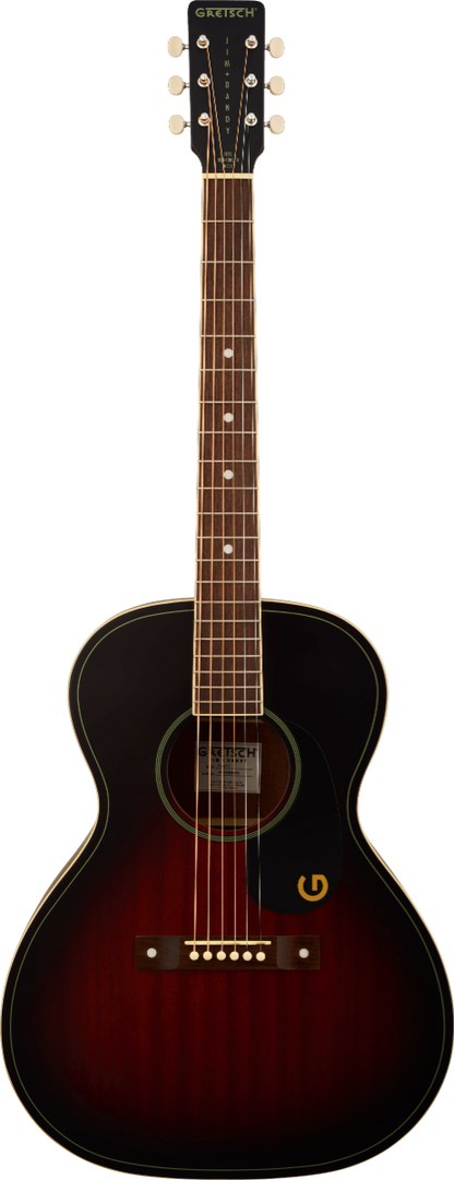 Gretsch Jim Dandy Concert Acoustic Guitar in Deep Cherry Burst