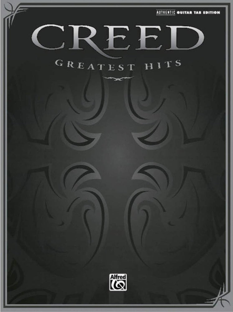 Creed Greatest Hits Authentic Recorded Version Guitar TAB