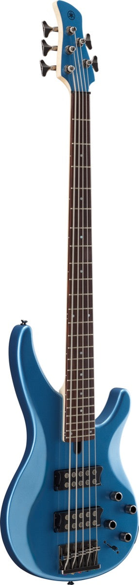 Yamaha TRBX305 5 String Bass in Factory Blue