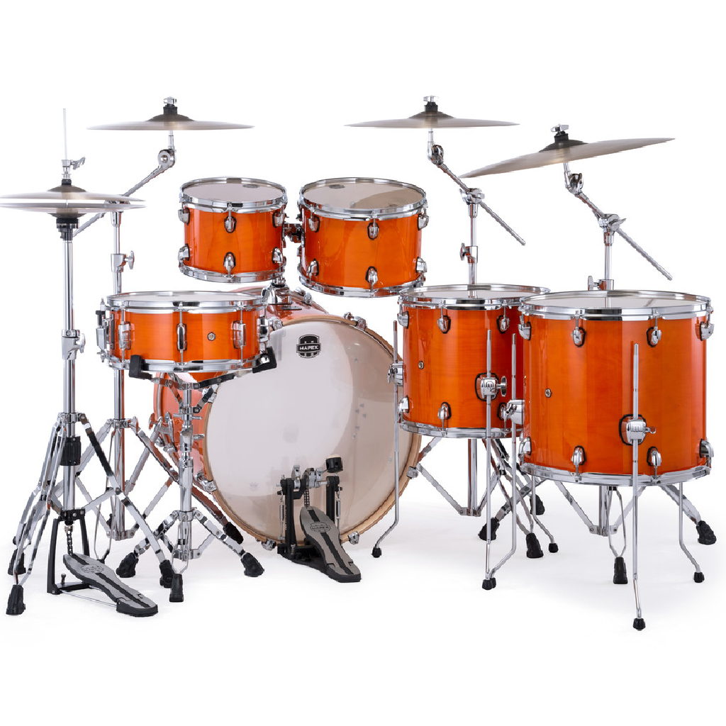 Mapex Mars Mapel MM529SF 5-Piece Shell Pack in Glossy Amber