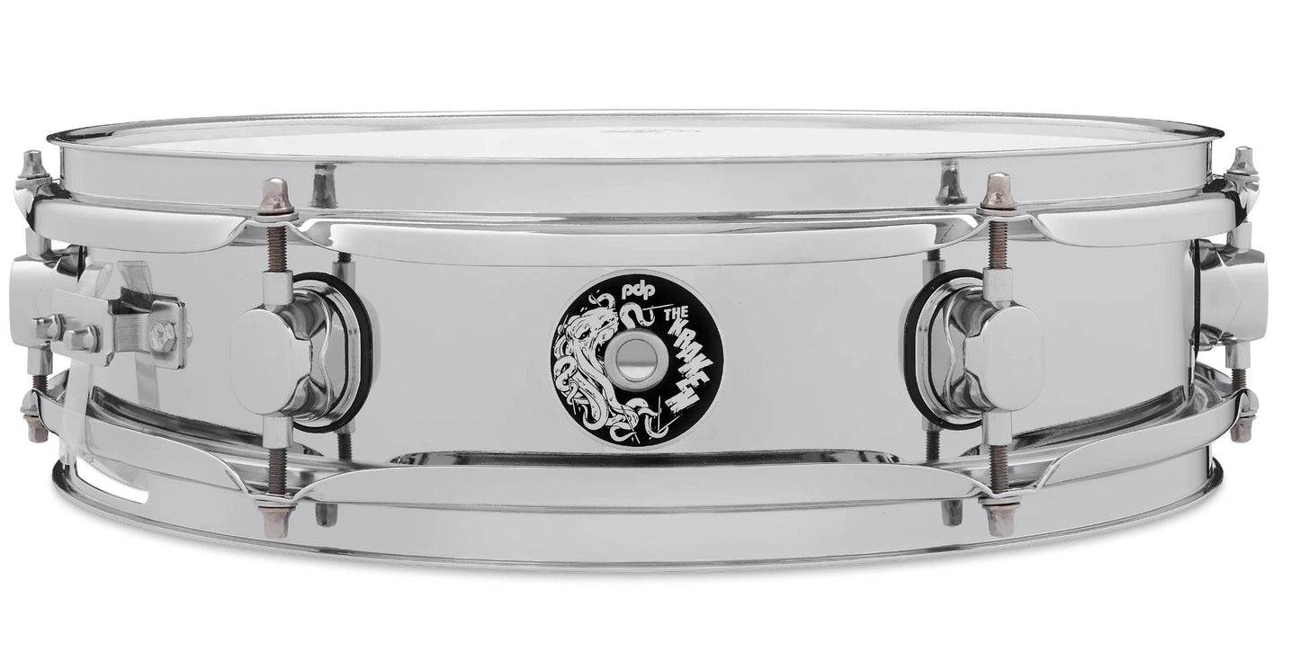 PDP The Kraken 3.5" x 13" Chrome Over Steel Piccolo Snare Drum