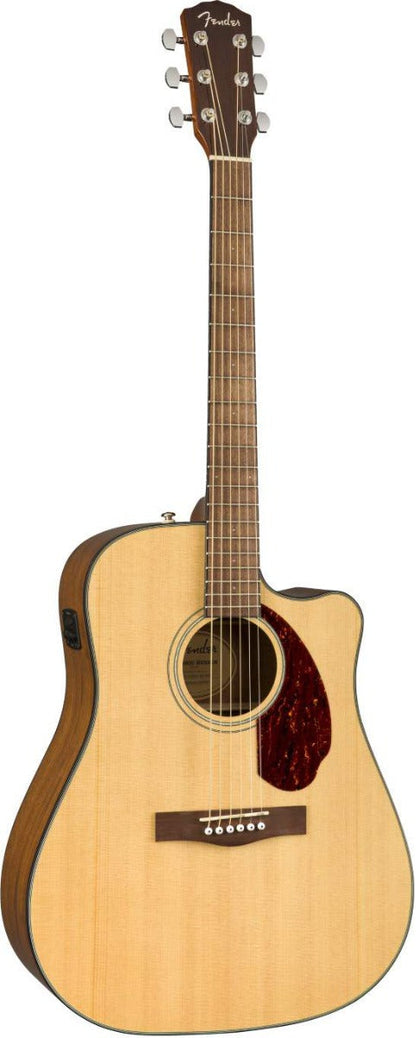Fender CD 140SCE Acoustic Electric Guitar, Walnut Fingerboard  in Natural