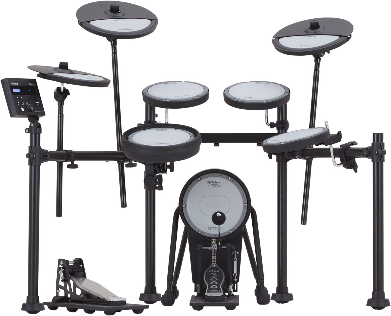 Roland VQD106S Quiet Drum Kit with TD-07 Module