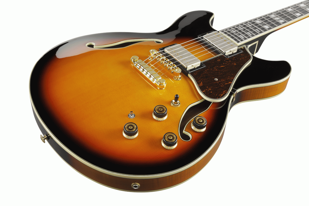 Ibanez AS113 Artstar Electric Guitar in Brown Sunburst