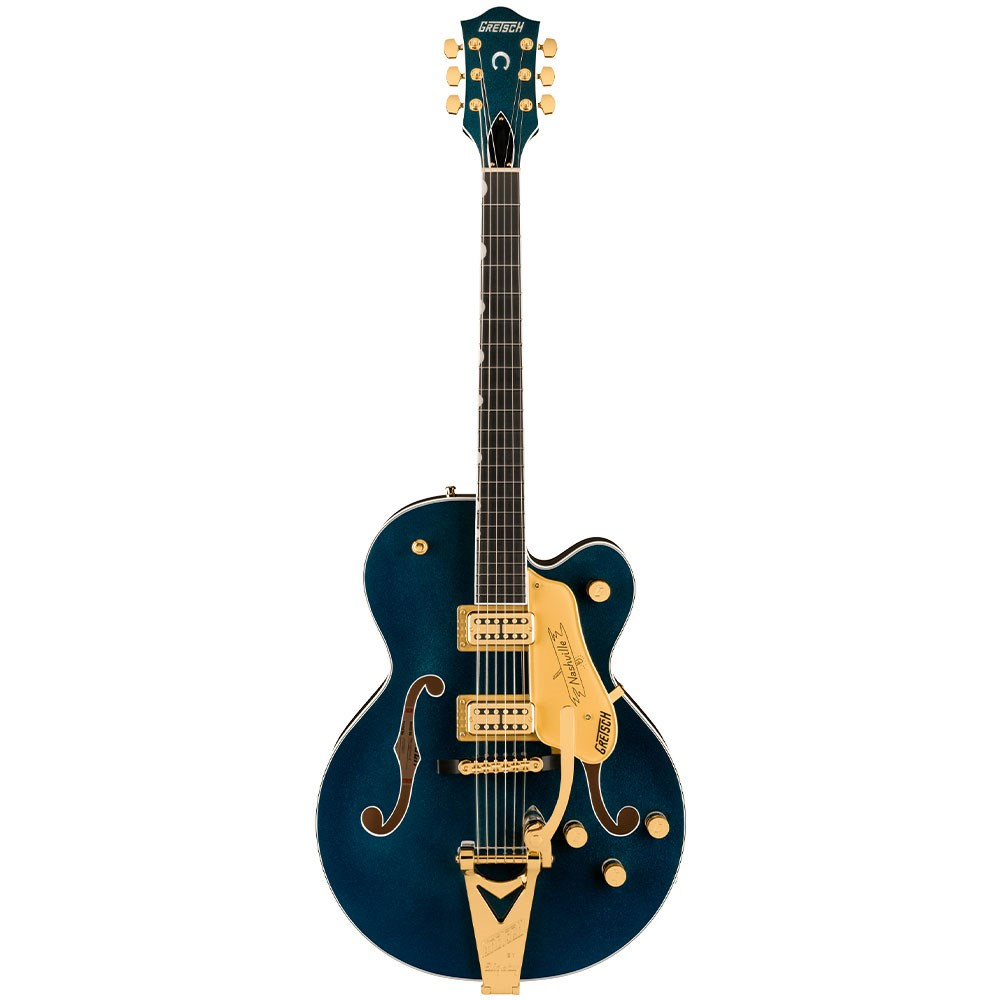 Gretsch Nashville Hollow Body with String Thru Bigsby and Gold Hardware in Midnight Sapphire