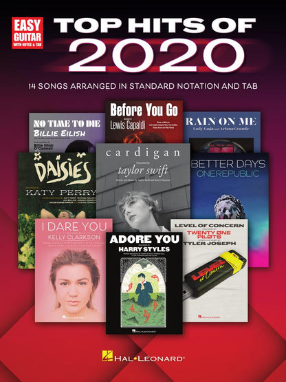 Top Hits of 2020 for Easy Guitar Notes & Tab