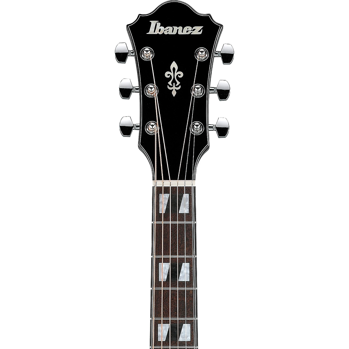 Ibanez AE170 Acoustic Electric Guitar in Transparent Black High Gloss