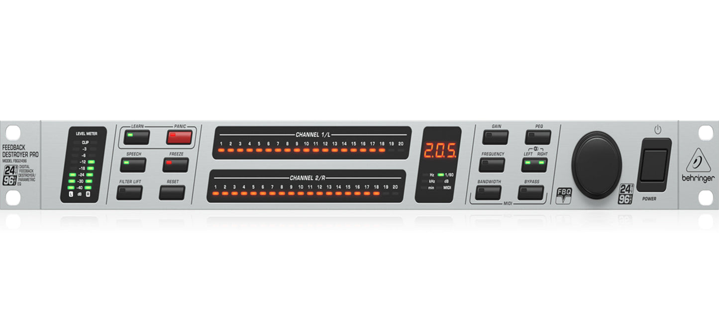 Behringer FBQ2496 Feedback Destroyer PRO EQ