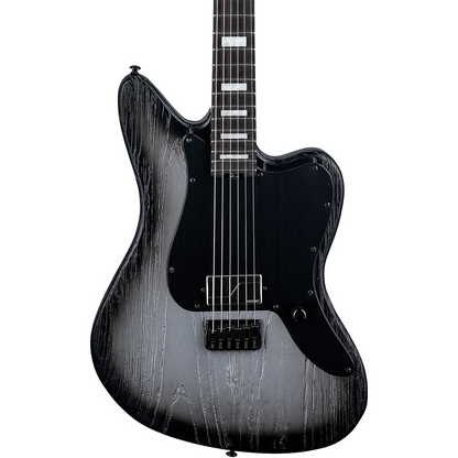 ESP LTD XJ-1 Baritone HT Electric Guitar in Silver Blast