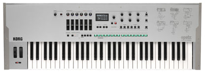 KORG opsix SE 61 Key Altered FM Synthesizer With Case Platinum