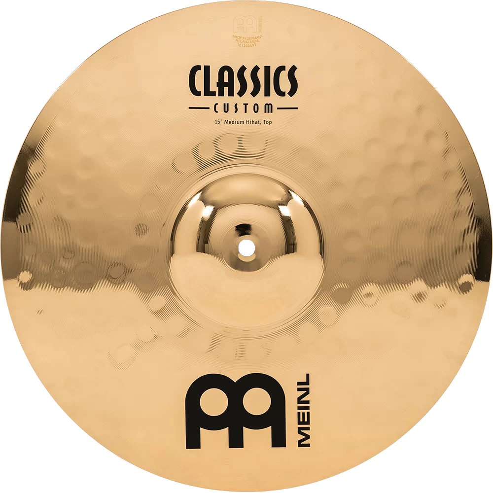 Meinl Cymbals Classics Custom Brilliant 15" Medium HiHats