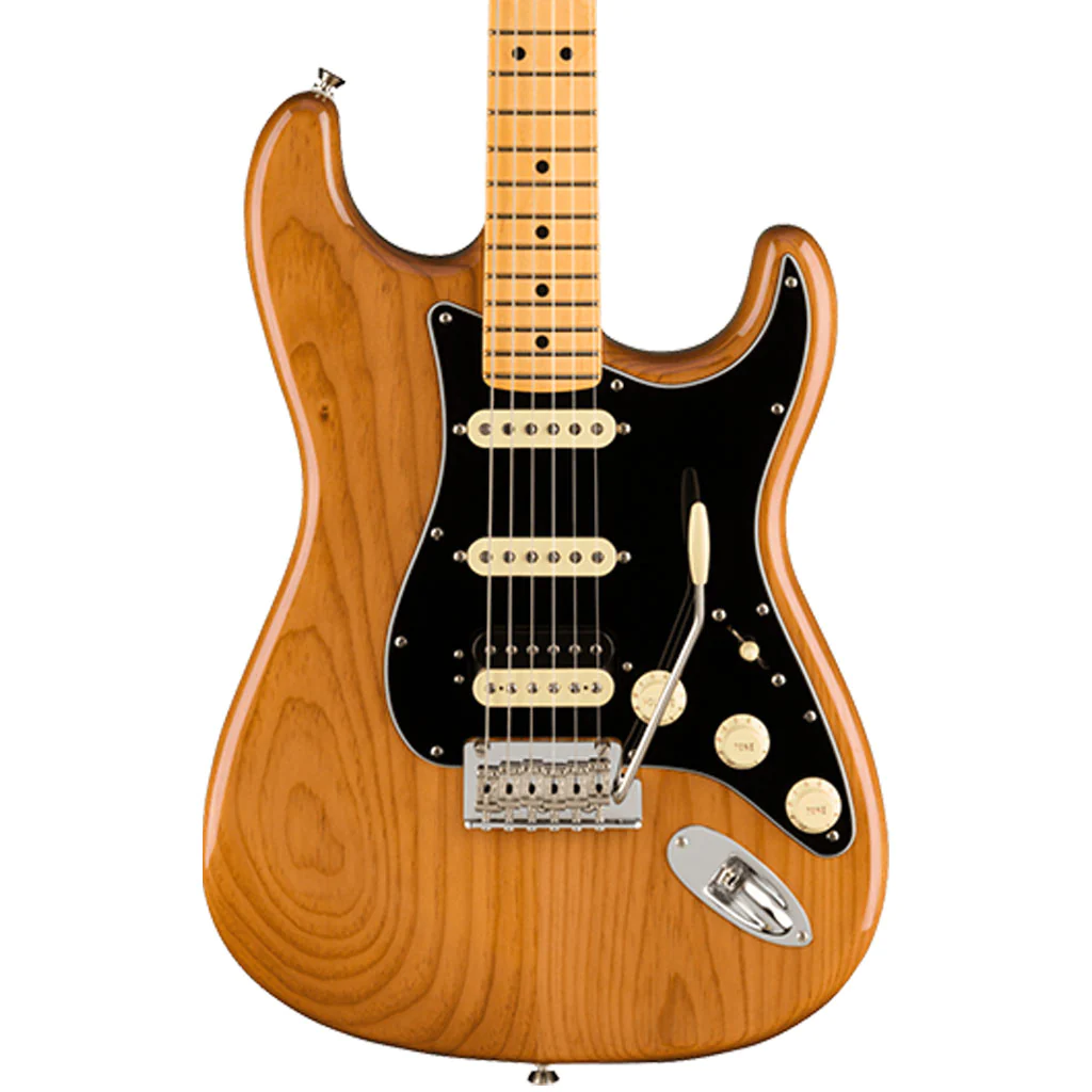Fender American Professional II Stratocaster® HSS, Maple Fingerboard in Roasted Pine