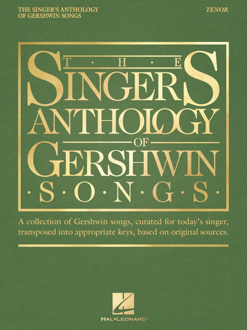 The Singers Anthology of Gershwin Songs Tenor