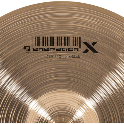 Meinl Cymbals Generation X 12" and 14" Xtreme Stack HiHats