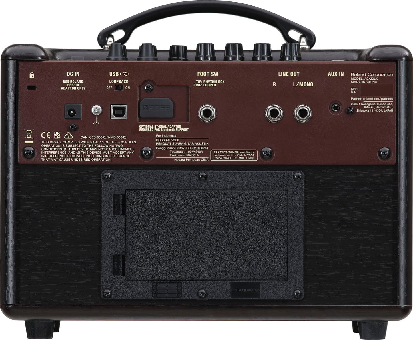BOSS AC22LX 2x5" 10W Acoustic Amp