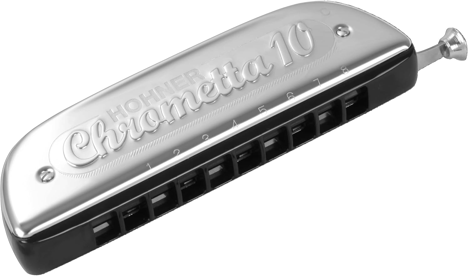 Hohner Chrometta 10 Chromatic Harmonica in the Key of C