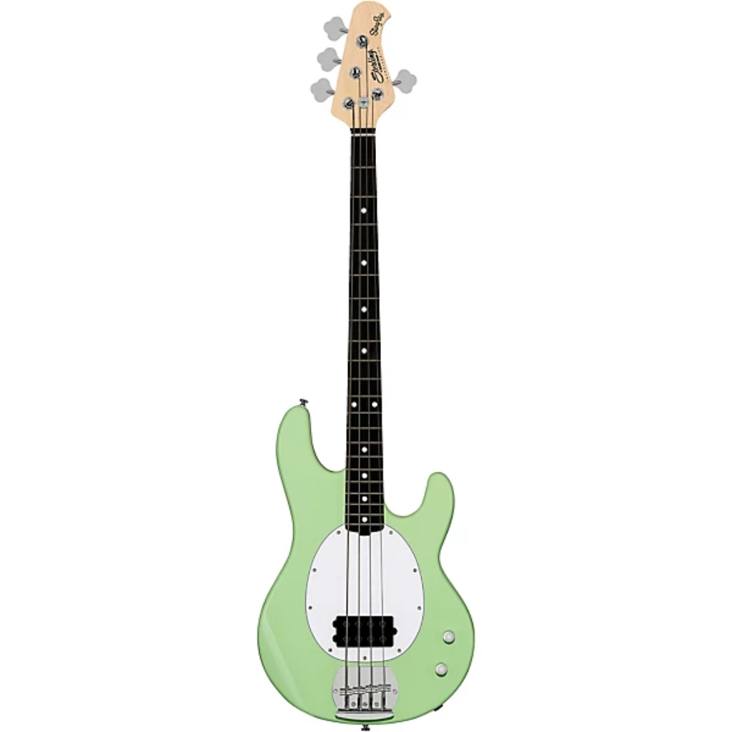 Sterling By Music Man Intro Series StingRay Ray2 Bass Guitar in Misty Green