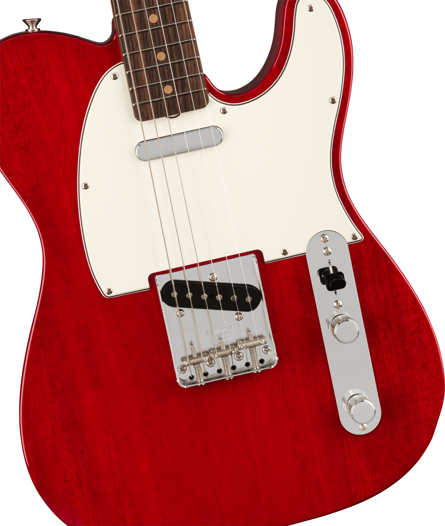 Fender American Vintage II 1963 Telecaster, Rosewood Fingerboard in Crimson Red Transparent
