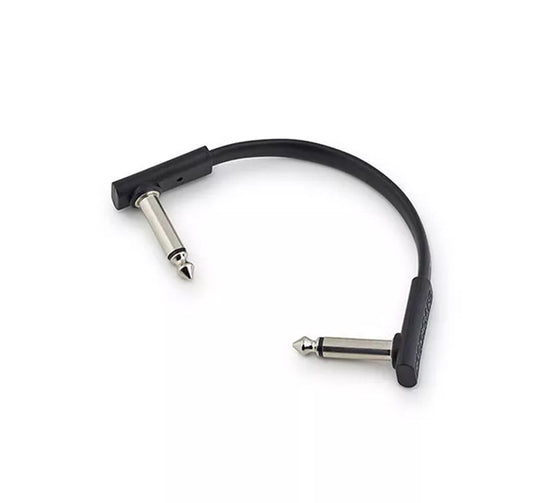 Warwick Rockboard Flat Patch Cable 10cm in Black