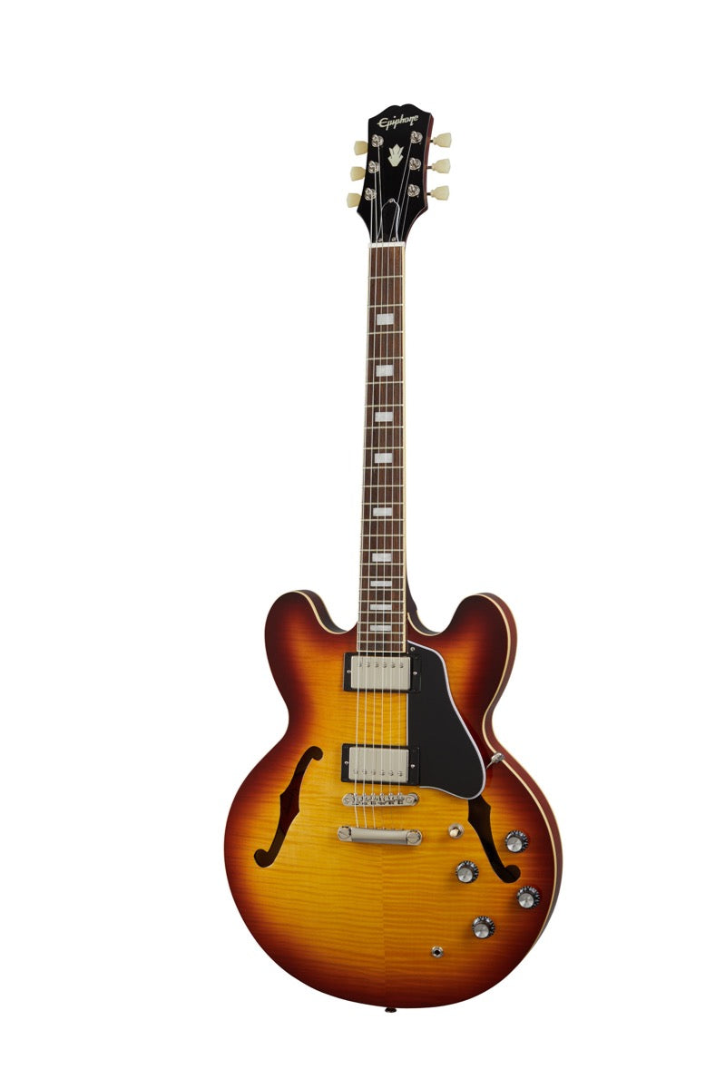 Epiphone ES335 Figured in Raspberry Tea Burst