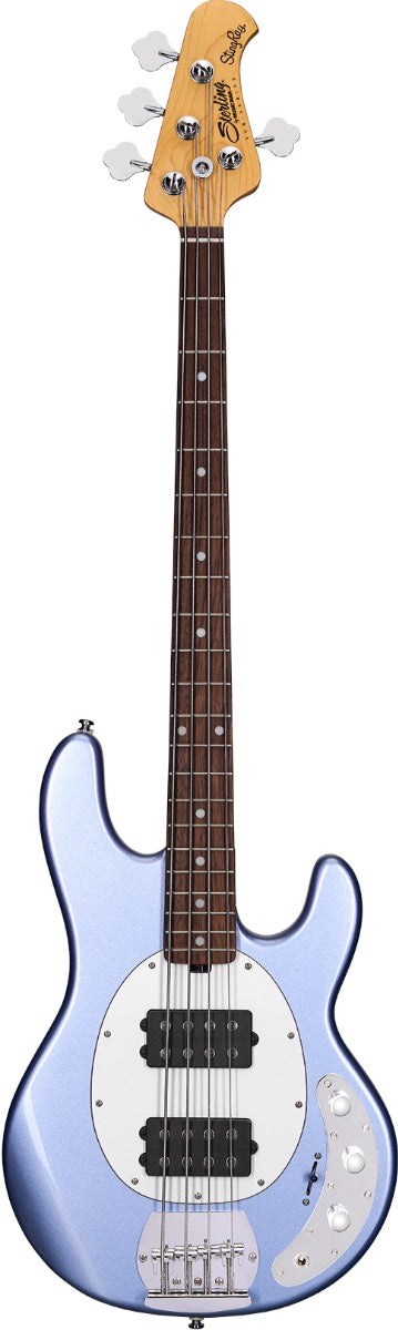 Sterling By Music Man StingRay Ray4HH in Lake Blue Metallic