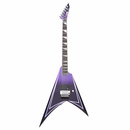 ESP LTD Alexi Hexed in Purple Fade Pinstripes