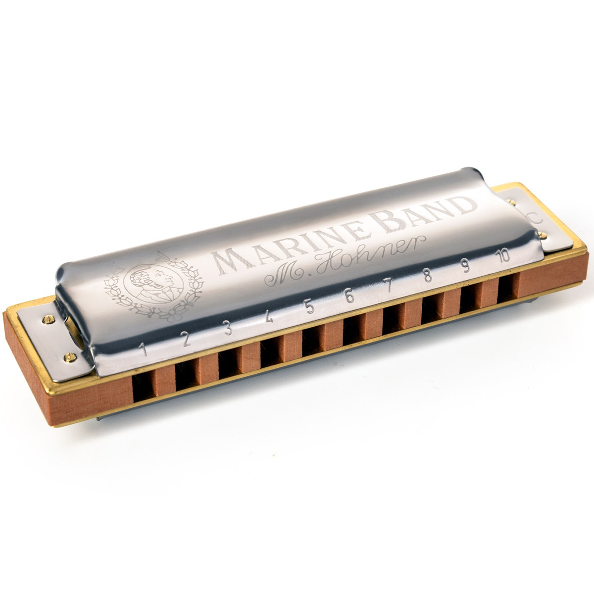 Hohner Marine Band Classic 1896 10 Hole Harmonica F#