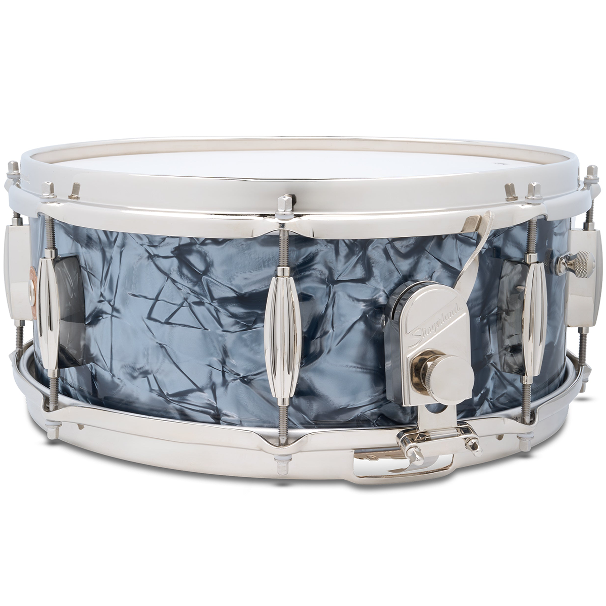 Slingerland Radio King Artist 5.5"x14" 3-Ply Black Diamond Pearl Wrap Snare Drum