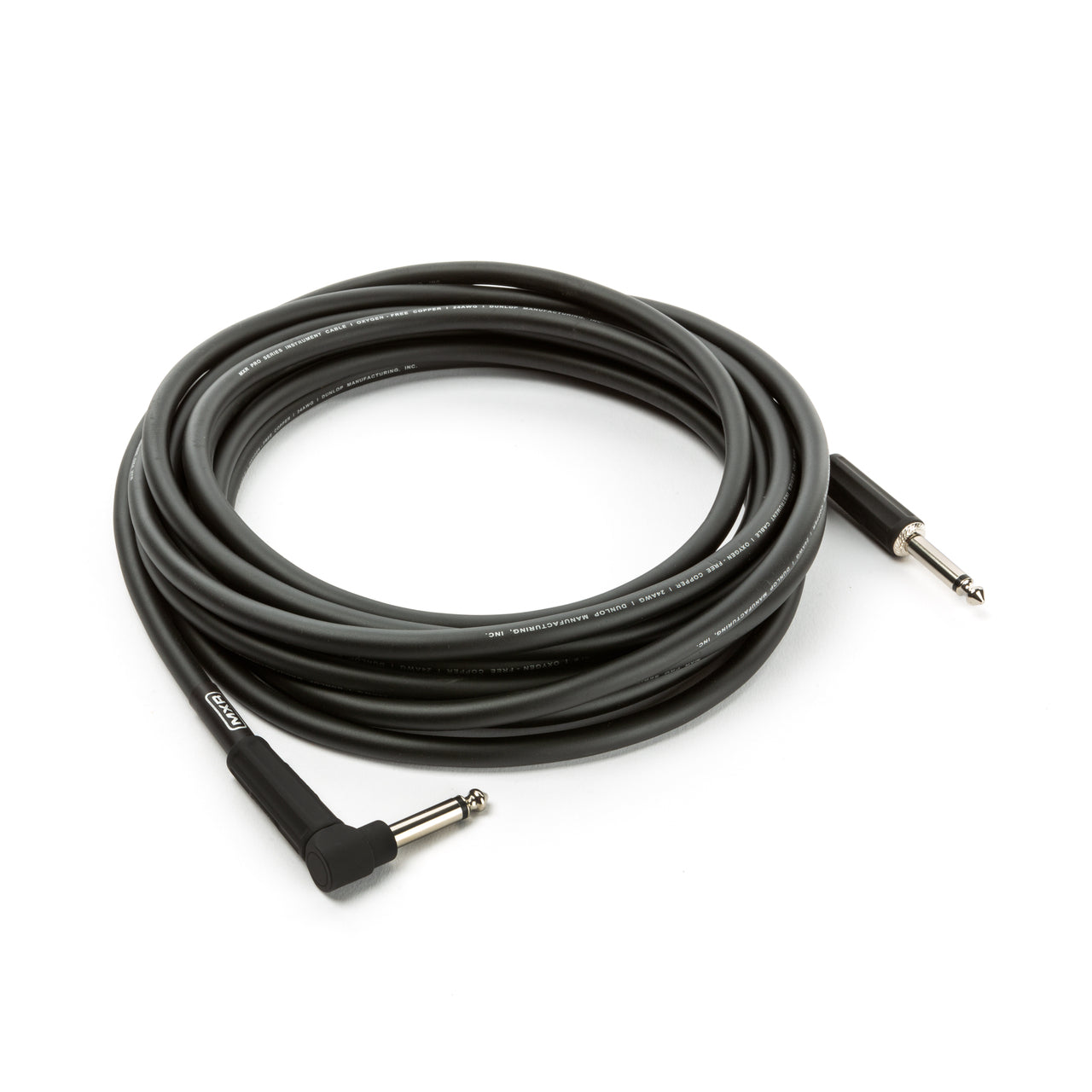 MXR 20 FT Pro Series Straight to Right Angle Instrument Cable