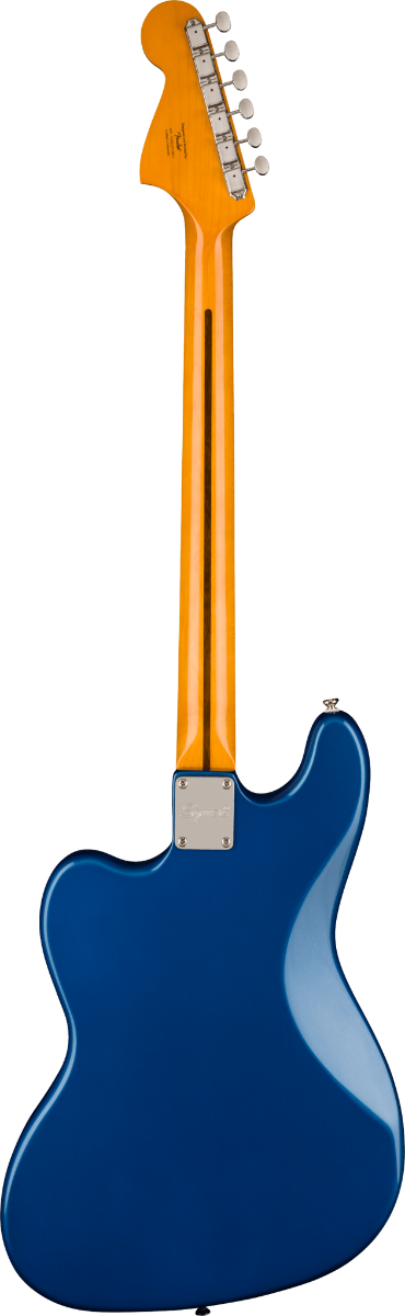 Squier FSR Classic Vibe Bass VI, Laurel Fingerboard, Parchment Pickguard, Matching Headstock in Lake Placid Blue