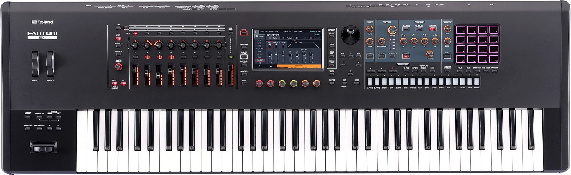 Roland FANTOM 7 EX 76 Key Synthesizer Keyboard