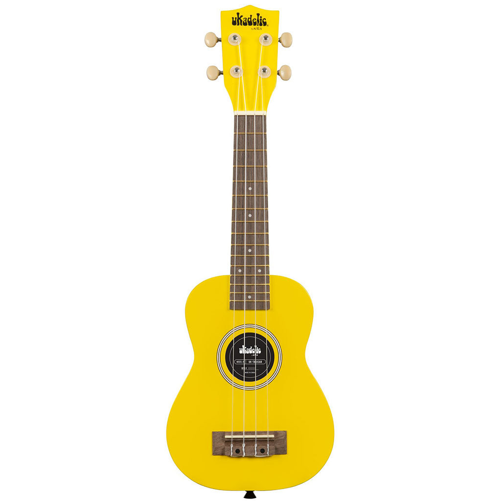 Kala Ukadelic Soprano Ukulele in Taxi Cab