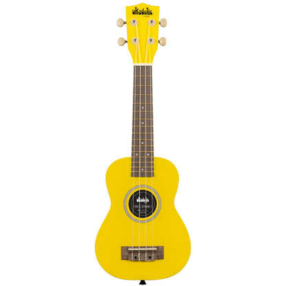 Kala Ukadelic Soprano Ukulele in Taxi Cab