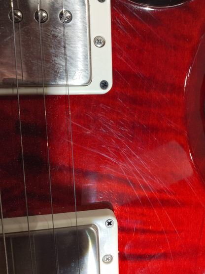 PRS S2 McCarty 594 in Fire Red Burst