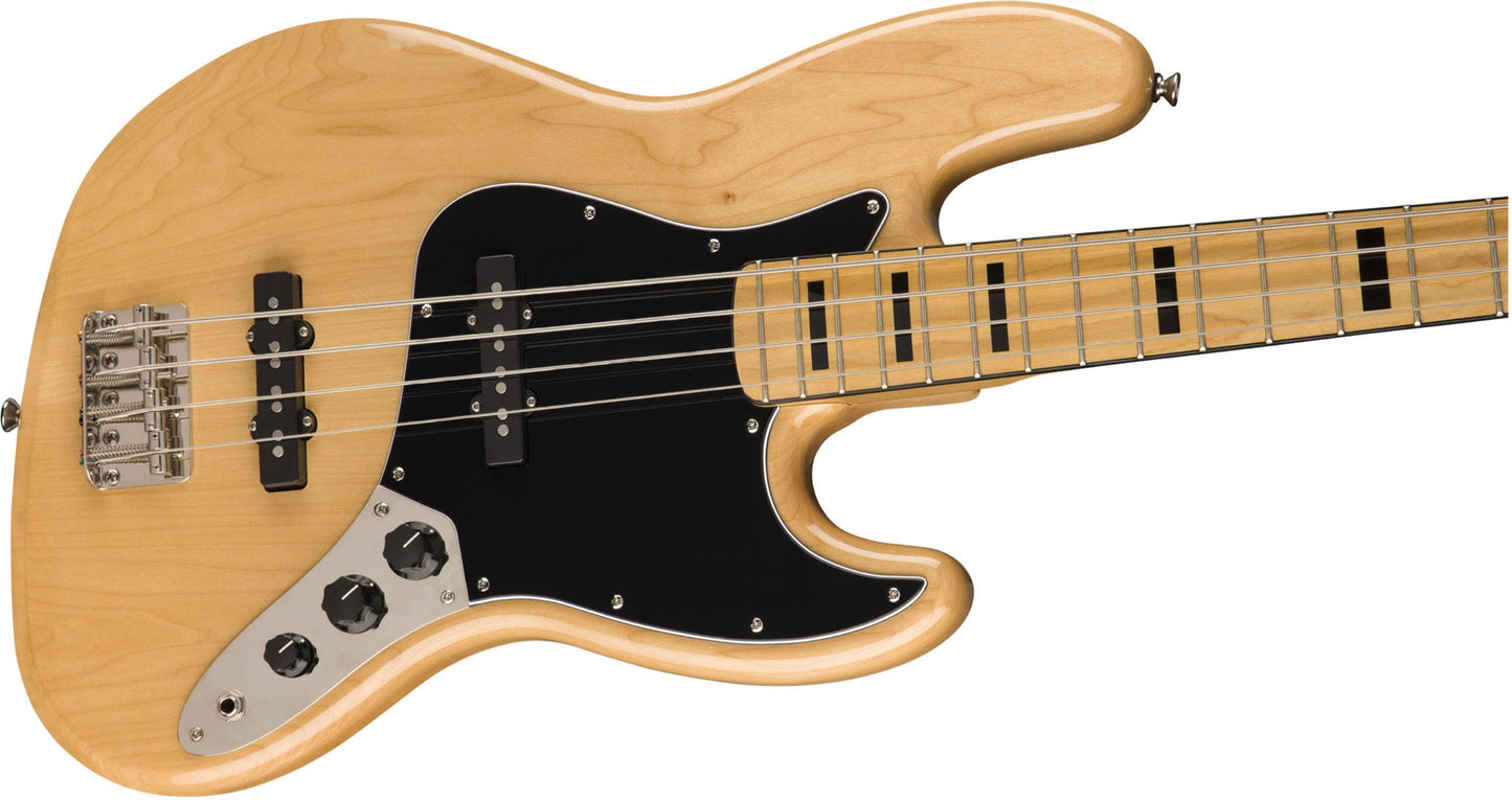Squier Classic Vibe '70s Jazz Bass, Maple Fingerboard in Natural