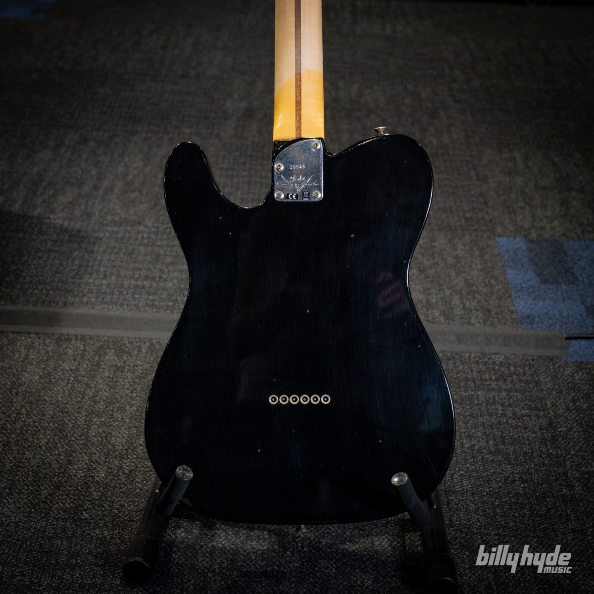 Fender Custom Shop 1970s Telecaster Thinline Journeyman in Aged Black